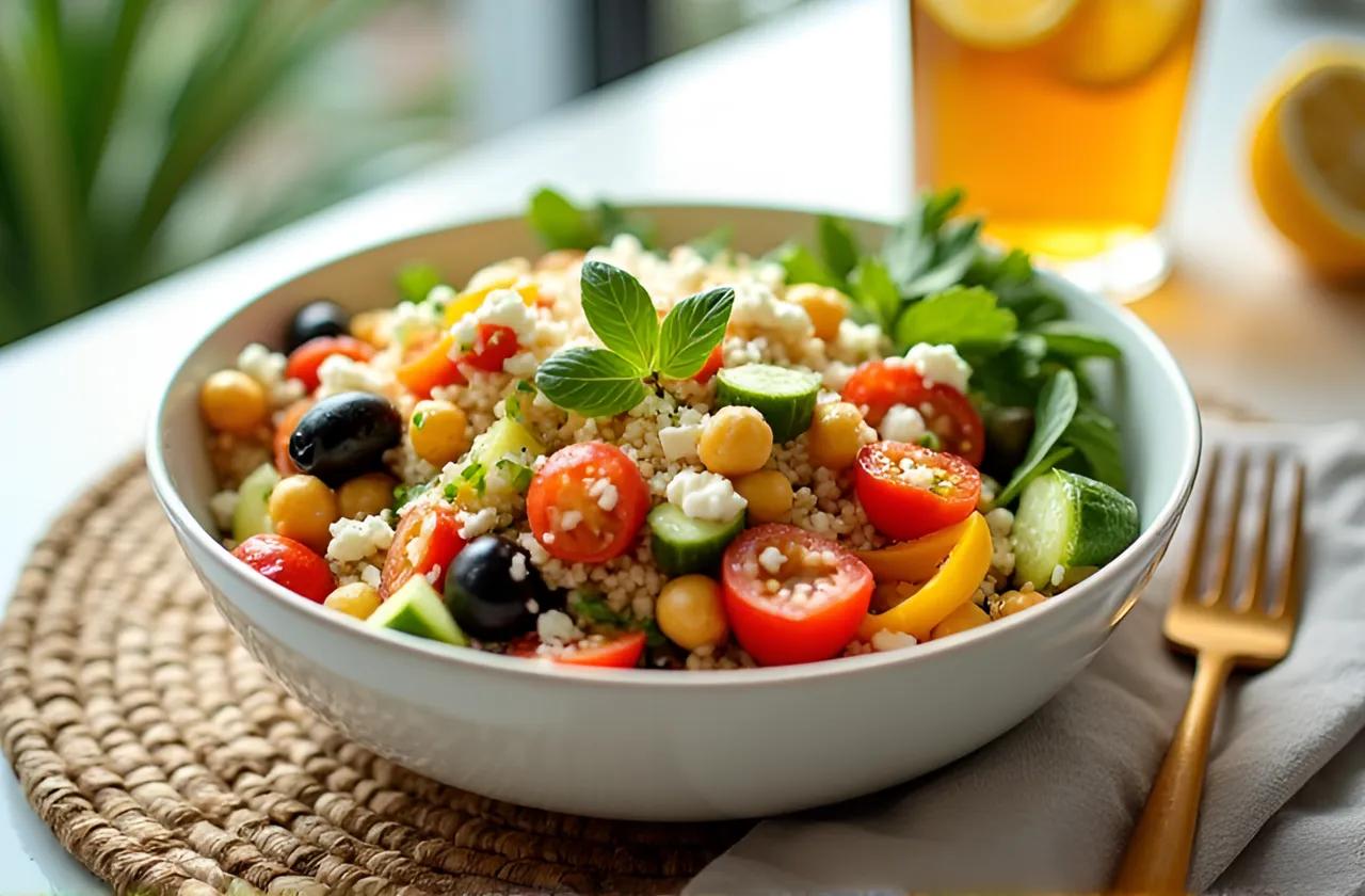 colorful vegetable salad